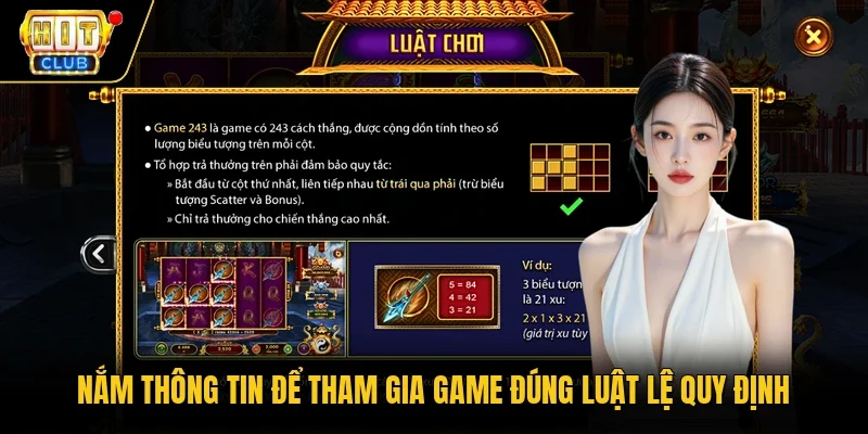 Nắm thông tin để tham gia game đúng luật lệ quy định 