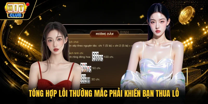 Tổng hợp lỗi thường mắc phải khiến bạn thua lỗ